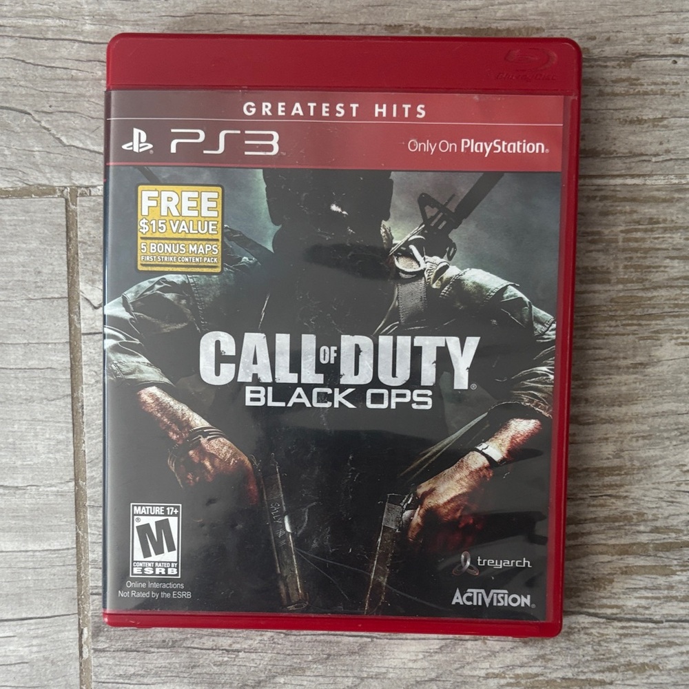 Call of Duty: Black Ops - PS3 Game (Red Case)